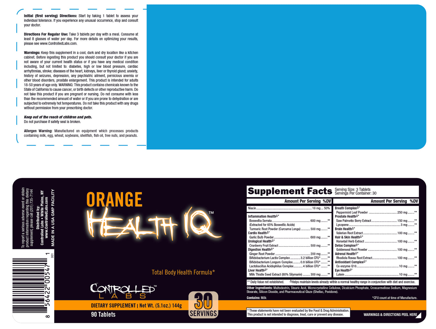 health iq 30 label