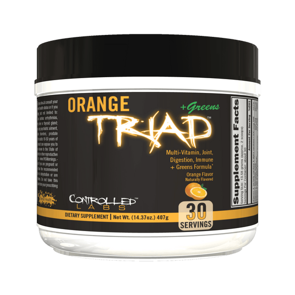 Orange Triad + Greens – Controlled Labs