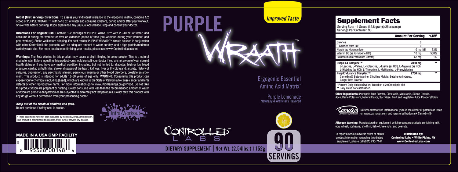 pw lemon 90 label