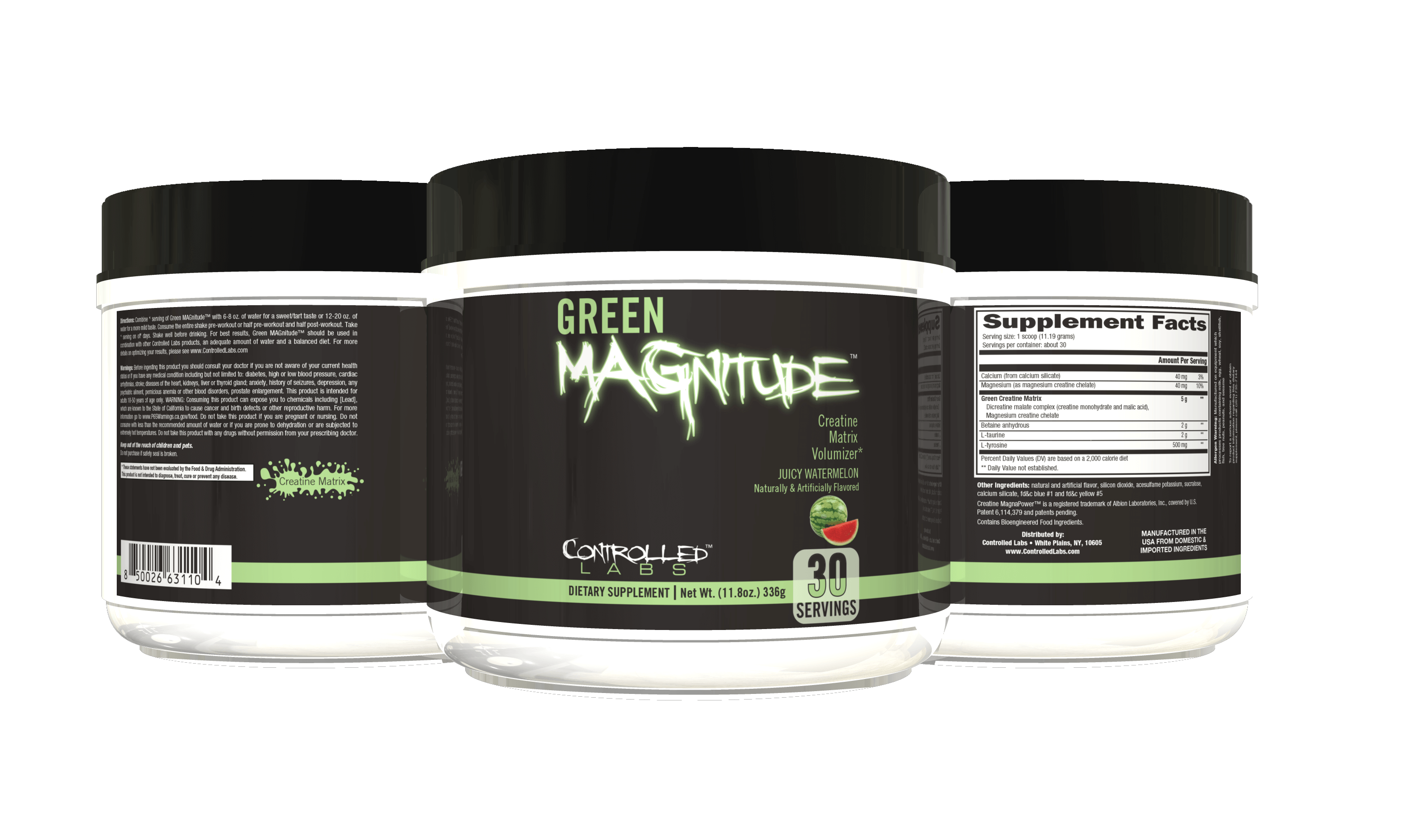 Green MAGnitude Advanced Creatine Matrix Powder