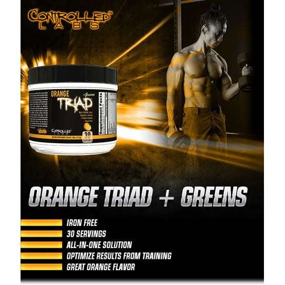 Orange Triad + Greens