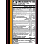 Orange Greens | Lemon Ice Tea | Supplement Facts 1