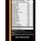 Orange Greens | Lemon Ice Tea | Supplement Facts 3